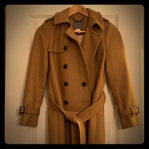 JCrew Icon trench coat in Italian wool cashmere